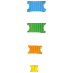 K�demarkering 6 mm orange 14stk