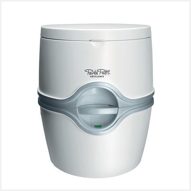 Porta potti toilet excellence Elek. 565E hvid 6 x AA m. ikke