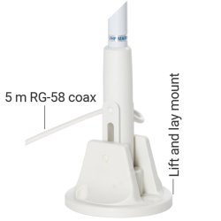 Scout KM-22BS VHF antenne 1,5m, foldbarbeslag & 5m kabel & PL-259 stik