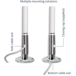 Scout Titan KS-41 VHF antenne 1,2m, 6m kabel & FME/PL stik
