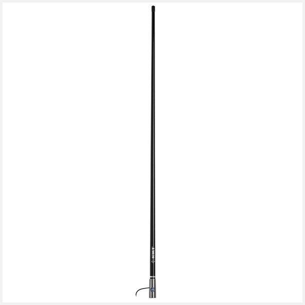 Scout Titan KS-41 Sort VHF antenne 1,2m, 6m kabel & FME/PL stik