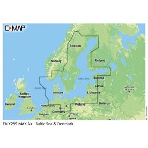 C-Map MAX Y299 Danmark og �sters�en