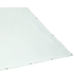 Nettuno Cagnaro bom solsejl 160x160cm L-325cm hvid