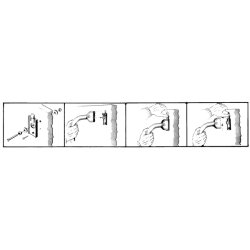 Quick-release til badestige 1160248 2 stk