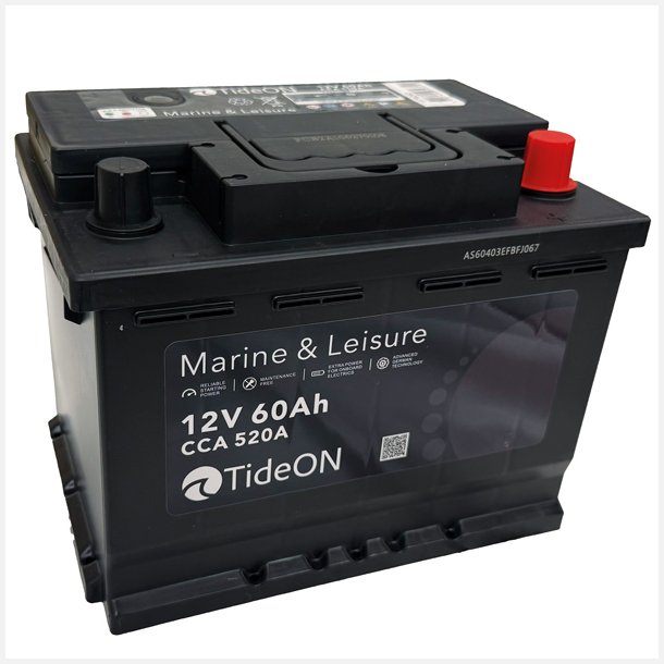 Tideon Combi MF Batteri 12V 60Ah