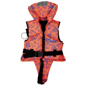 Lalizas b�rnevest ISO 100N 10-20 kg med m�nster
