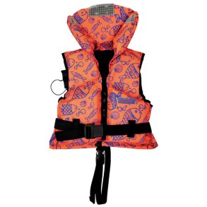 Lalizas b�rnevest ISO 100N 30-40 kg med m�nster