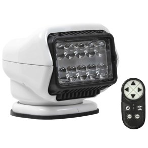 Golight S�gelygte Stryker ST Hybrid, LED 12V tr�dl�s hvid