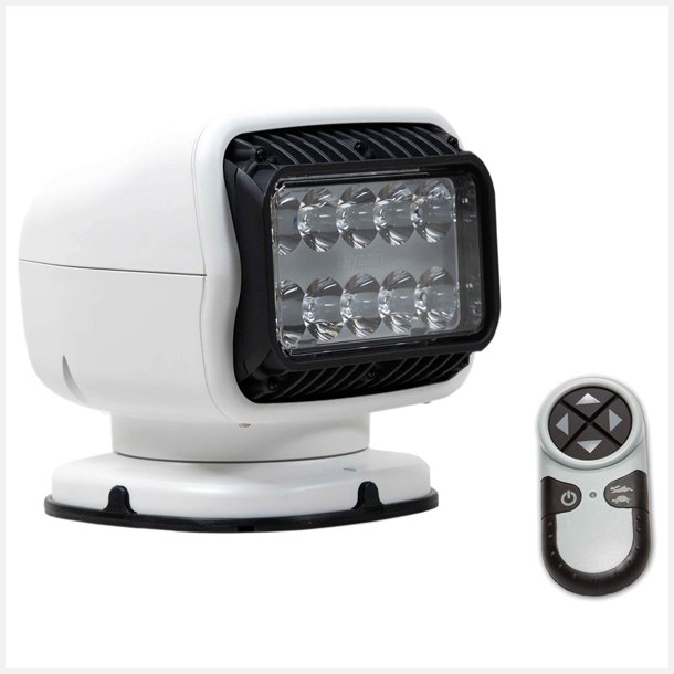 Golight GT Hybrid S�gelygte hvid 12V LED, tr�dl�s