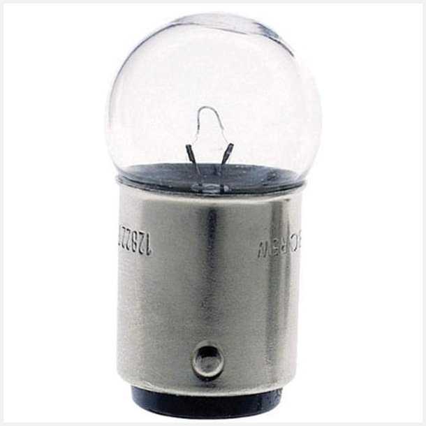 Hella Kuglep�re 12V 5W ba15d 18.5x35 10 stk