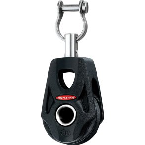 Ronstan serie 30 orbit enkeltblok med svivl og hundesvot sj�