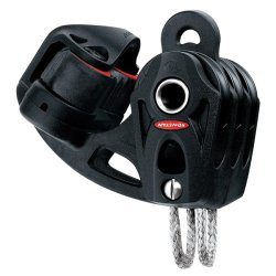 Ronstan serie 30 orbit trippelblok med hundesvot og fr�l�r