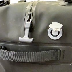 AquaQuick duffel taske 50L, sort & 100% vandt�t