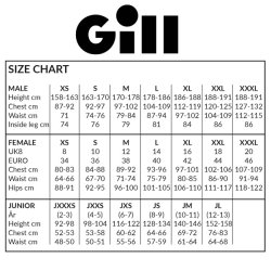Gill 1069 Orion vende Jakke Navy/deep dive str. L