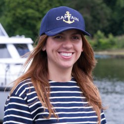 Captain & anchor cap