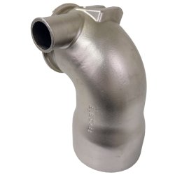 Udst�dningsb�jning til Yanmar 6LY AISI 316, 119574-13500
