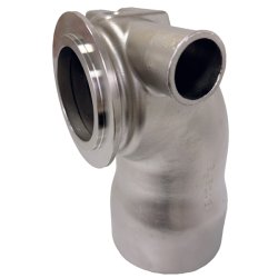 Udst�dningsb�jning til Yanmar 6LY AISI 316, 119574-13500