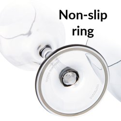 MB Party Vinglas 650ml Non slip 6 stk