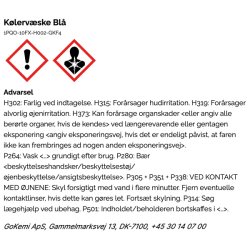 1852 K�lerv�ske Klar til brug, bl� 5L - Beskytter ned til -40�